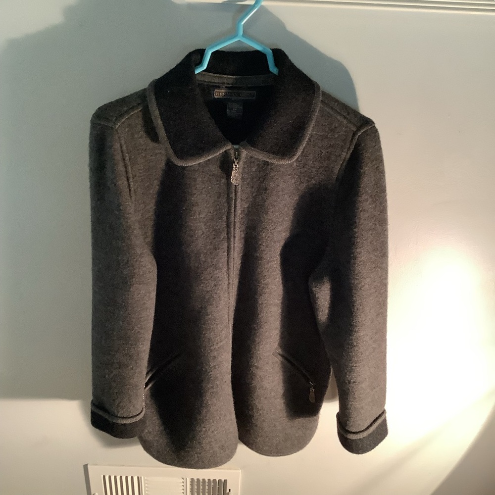 Vintage Herman Geist 3/4 jacket size PM. Wool.